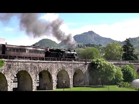 Treno a vapore in Valsugana: Trento - Bassano del Grappa - Vicenza