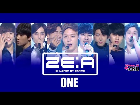 ZE:A (제국의아이들) - ONE [ENG SUB/Lyric/가사/Member Coded]