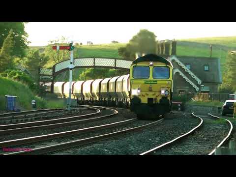 Freight on the Settle and Carlisle - Kirkby Stephen.