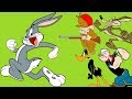 GRANDES DIBUJOS ANIMADOS CLÁSICOS Bugs Bunny El Pato Lucas Popeye Caricaturas Animadas Viejas HD