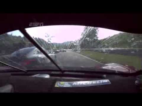 2013 Lime Rock - Risi Ferrari Crash - ALMS - Tequila Patron - ESPN - Racing - Sports Cars
