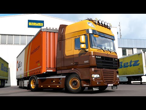 ETS2 1.38 ProMods 2.50 DAF XF105 Bucharest - Mukachevo