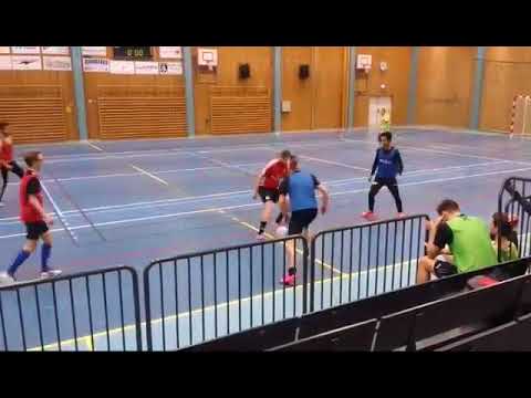 indoor soccer with Österviking Ik