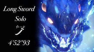 【MHW】Arch Tempered Xeno'jiiva 歴戦王ゼノジーヴァ 太刀 ソロ 4'52"93