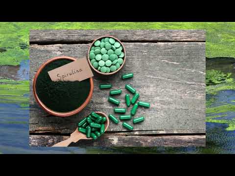 Spirulina, used for healthy diet