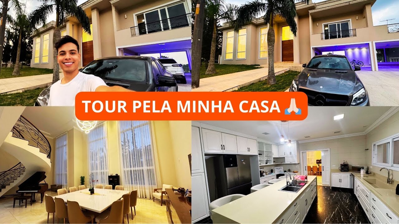 TOUR PELA MINHA CASA 🏠 MOSTREI CADA CONQUISTA...