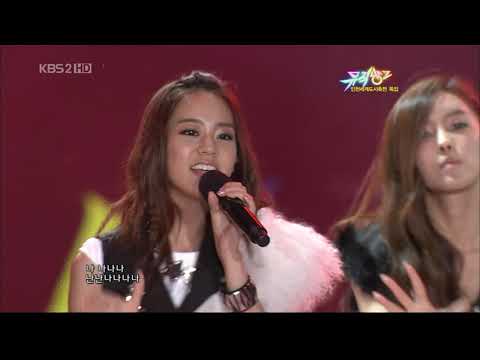 090814 Kara&4minute&T-ARA&Chae Yeon - Two of Us