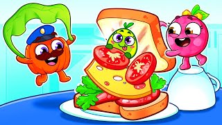 Big, Medium, and Small Plate | Breakfast challenge for kids!