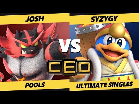 CEO 2019 SSBU - TM06 | Josh (Incineroar) Vs. Syzygy (King Dedede) Smash Ultimate Tournament Pools