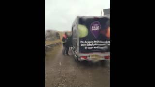 TESCO delivery heroes - Outer Hebrides of Scotland
