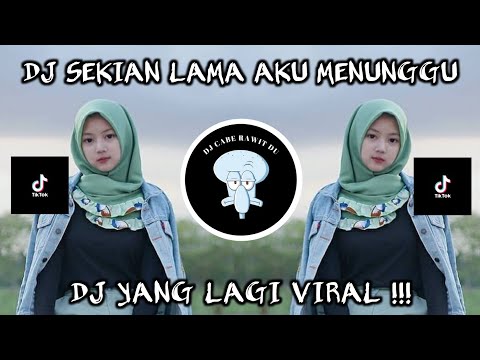 DJ SEKIAN LAMA AKU MENUNGGU ll DJ MENUNGGU VIRAL TIKTOK TERBARU 2023 FULL BASS