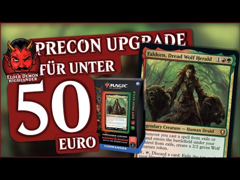 🐺Faldorn, Dread Wolf Herald | Commander Legends Battle for Baldur's Gate Precon Upgrade | Deck Tech