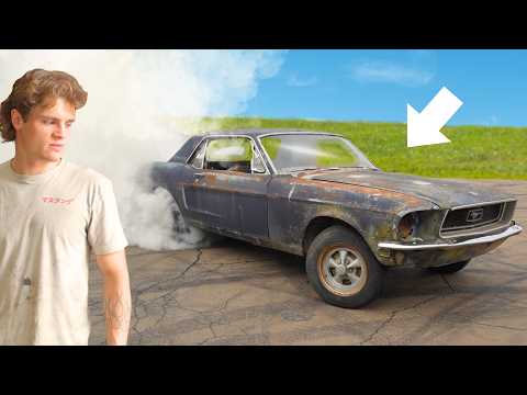 RESURRECTING A Moss-Covered 1968 Mustang!