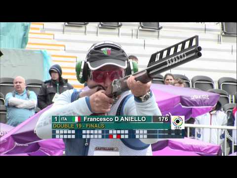 Finals Double Trap Men - ISSF World Cup in all events 2012, London (GBR)