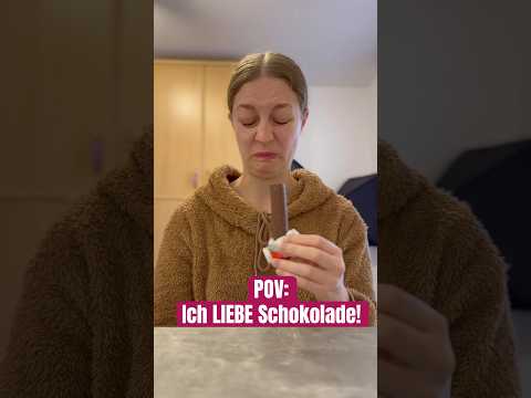 Schaffe ich es meine Schokoladensucht innerhalb 3 Minuten aufzulösen?#schokoladensüchtig#selbsthilfe