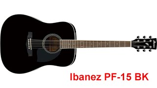Video thumbnail for Ibanez PF15-BK by Валерий Сальников