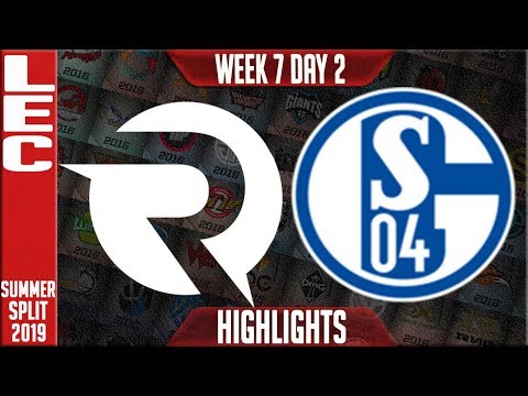 OG vs S04 Highlights | LEC Summer 2019 Week 7 Day 2 | Origen vs Schalke 04