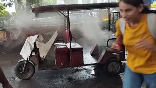 E Riksha fire