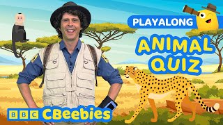 Guess The Animal with Andy Day! 🐻 Fun Animal Quiz for Kids | CBeebies
