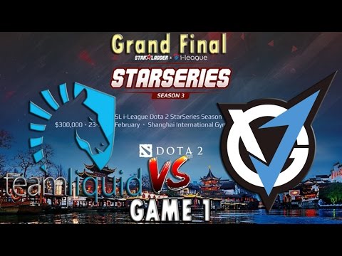 Liquid vs VG.J Game 1 Grand Final - Starladder | i-League StarSeries Season 3 Highlights Dota 2