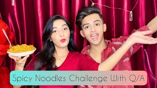 Spicy Noodles Challenge With Q/A  Ft Venkatesh Pan