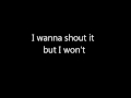 Shout - donora with lyrics 