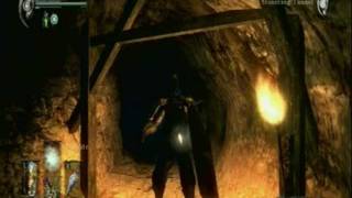 Let's Play Demon's Souls 29 - Mirdan Armor, Stonefang's Lava Pits &amp; Dragon Long Sword +5