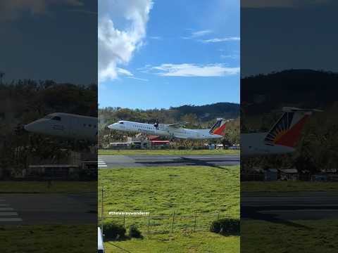 Landing of PALex Q400 ❤️ #avgeek #planespotter #q400 #batanes #aviationdaily #palex