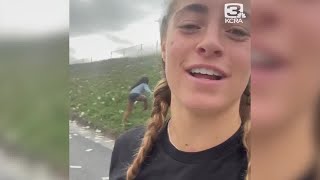 Bags of money fall off armored truck in SoCal