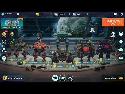 War Robot║Upgrade Ember-Scavenger Blaze to Mk2