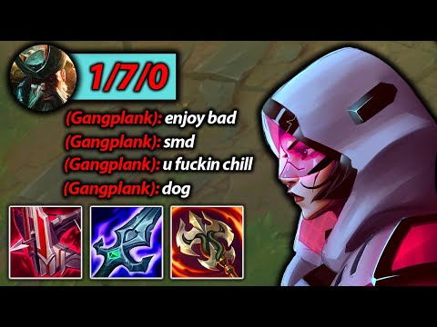 MAX LIFESTEAL IRELIA MAKES GANGPLANK CRY LIKE A BABY!