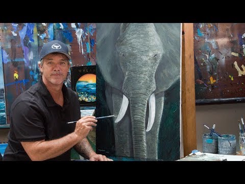 Wyland's Art Studio - ELEPHANT