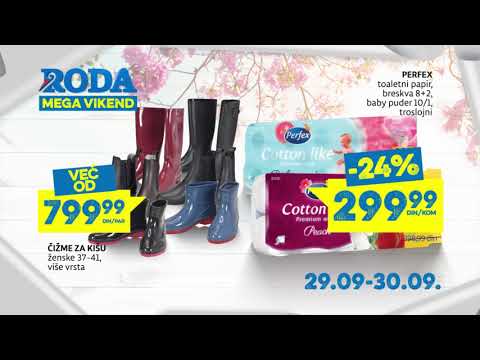 Roda I Mega vikend 29.10 - 30.10.2018.