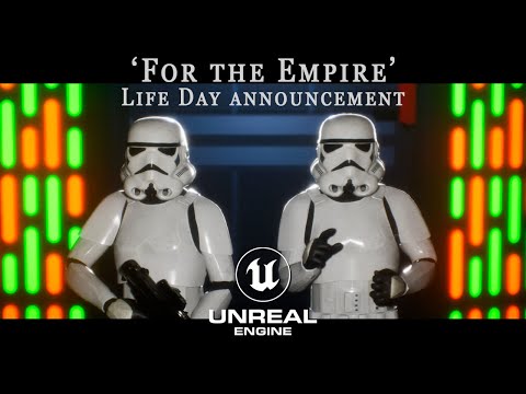 'For the Empire' - Life Day announcement (White Christmas ) - Created in Unreal Engine 5