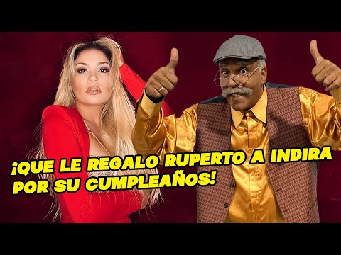 Ruperto le dedica unas palabras a Indira por su cumpleaños