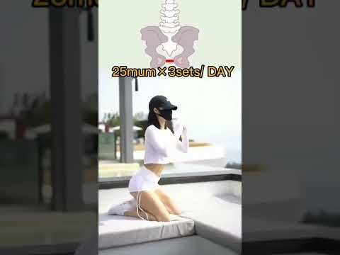 Postpartum recovery exercise #shorts #exercise #fitness #workout #yoga #thin #health 306