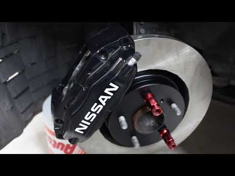 350Z | Brake Caliper Install