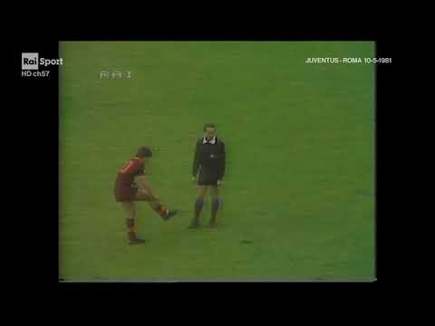 Juventus- Roma 0-0 Serie A 1980-1981 10/05/1981 Secondo tempo