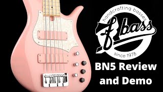 Video thumbnail for F BASS BN5 CORAL PINK // BASS REVIEW AND DEMO by Daniel Sing