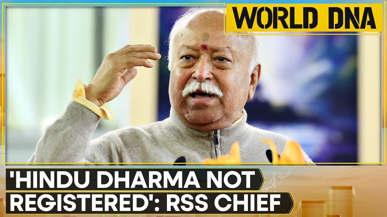 No 'Ahindu' In India: RSS Chief Mohan Bhagwat Talks About Why RSS Isn't Registered | WION