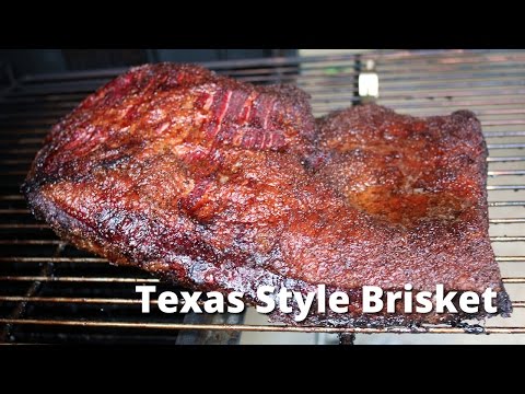 Texas Style Brisket | Smoked Brisket Recipe with Red Butcher Paper on Ole Hickory Pits Smoker