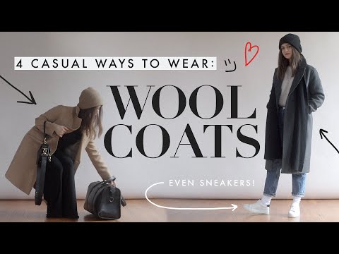 Casual Ways To Style Wool Coats | Comfy & Chic