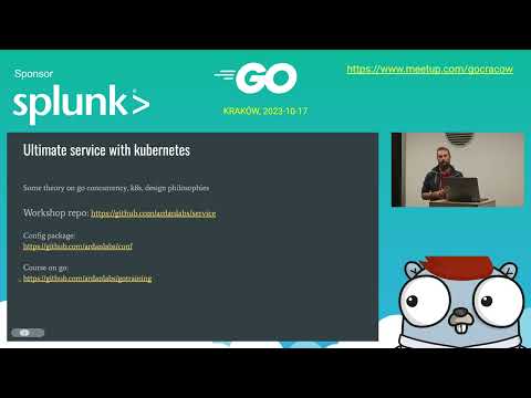 GoCracow #10: Łukasz Bondyra, Gophercon Europe 2023