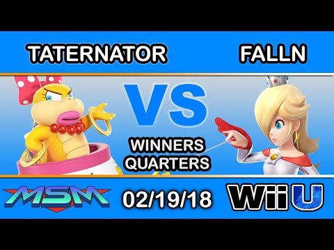 MSM 134 - R5 Kh | Taternator (Wendy) Vs. falln (Rosalina) Winners Quarters - Smash 4
