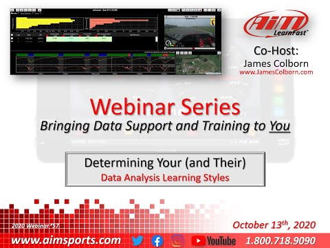 1-57 Determining Your Data Analysis Learning Style - Live Webinar with James Colborn - 10/13/2020