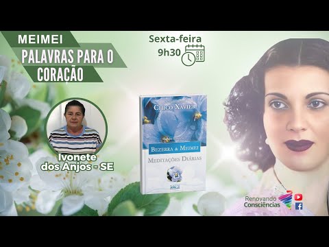 PALAVRAS PARA O CORAÇÃO - MEIMEI: MEDITAÇÕES DIÁRIAS COM IVONETE ANJOS (SE)