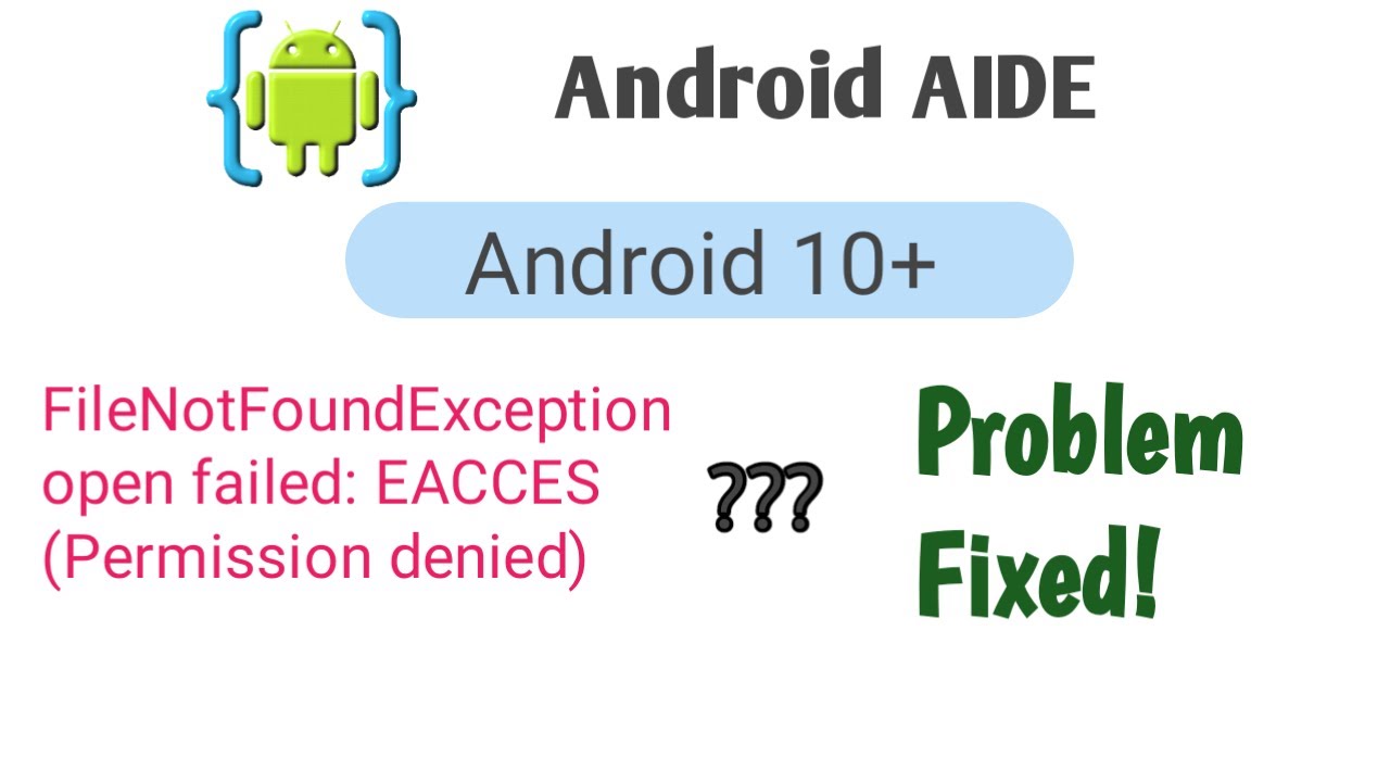 How do I fix Open Failed Eacces Permission Denied?How do I fix Open