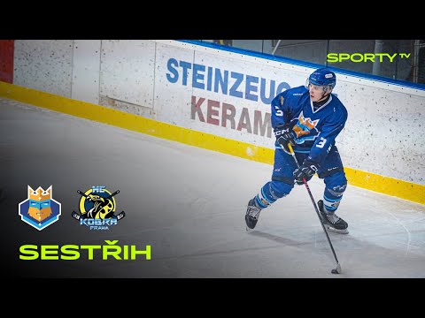 IHC Králové Písek vs. HC Kobra Praha 2:1 | 2. liga | SESTŘIH