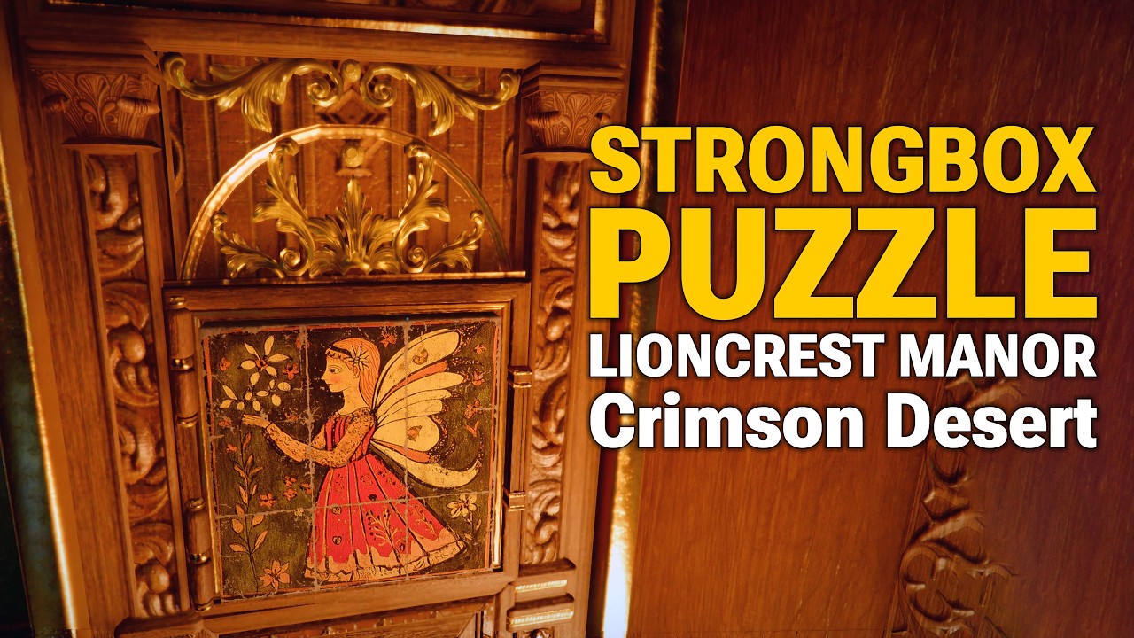 Video Strongbox Puzzle in Lioncrest Manor