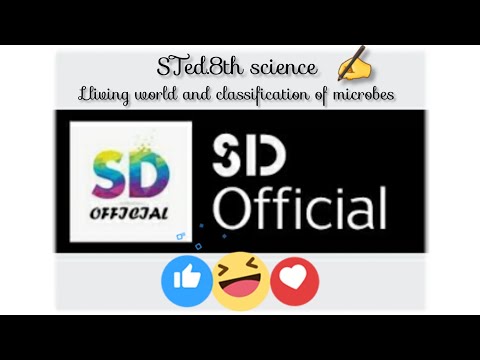 class 8th exercise | science | 1.living world and classification of microbes |sd_official